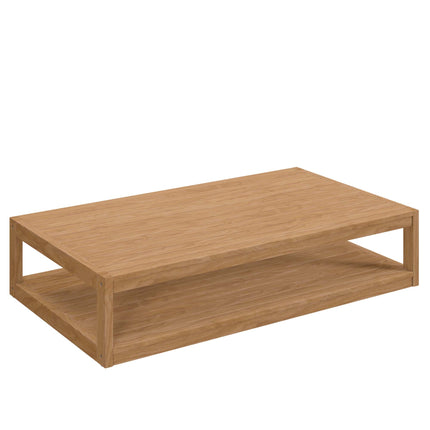 Modway EEI-5837 Carlsbad 3-Piece Teak Wood Outdoor Patio Set Modway