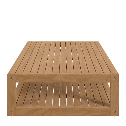 Modway EEI-5837 Carlsbad 3-Piece Teak Wood Outdoor Patio Set Modway