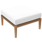 Gray White / Teak Wood