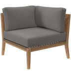 Gray Graphite / Teak Wood