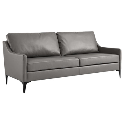 Modway EEI-6018 Corland Leather Sofa Modway