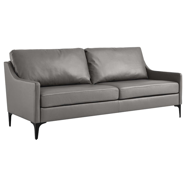Modway EEI-6018 Corland Leather Sofa Modway
