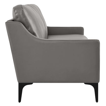 Modway EEI-6018 Corland Leather Sofa Modway