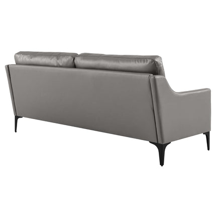 Modway EEI-6018 Corland Leather Sofa Modway
