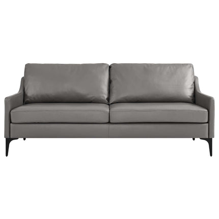 Modway EEI-6018 Corland Leather Sofa Modway