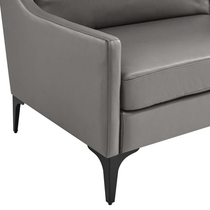 Modway EEI-6018 Corland Leather Sofa Modway