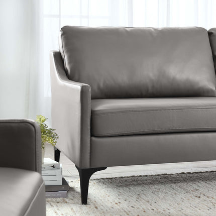 Modway EEI-6018 Corland Leather Sofa Modway