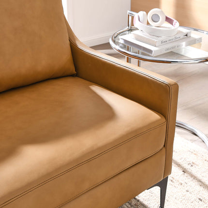 Modway EEI-6020 Corland Leather Loveseat Modway
