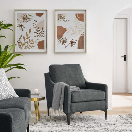 Modway EEI-6023 Corland Upholstered Fabric Armchair Modway