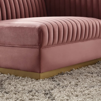 Modway EEI-6032 Sanguine Channel Tufted Performance Velvet Modular Sectional Sofa Right-Arm Chair Modway