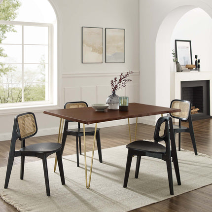 Modway EEI-6059 Ardor 60" Live Edge Acacia Wood Acacia Wood Dining Table Modway