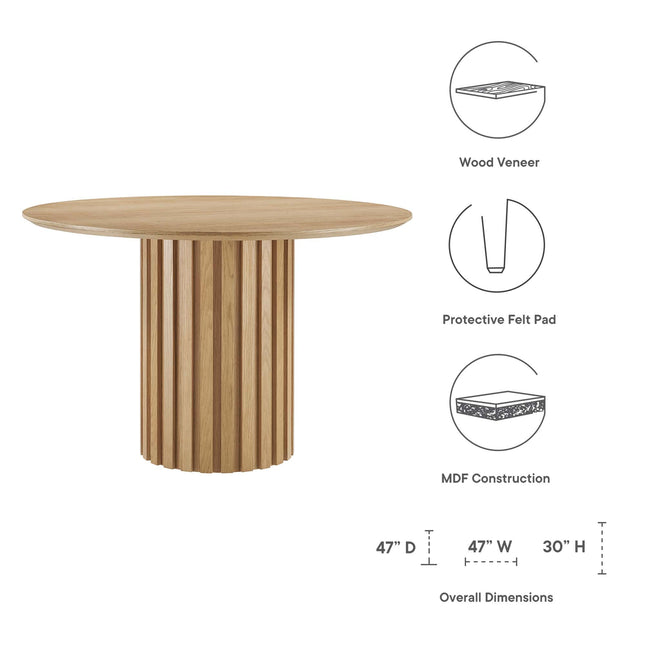 Modway EEI-6064 Senja 47" Round Dining Table Modway