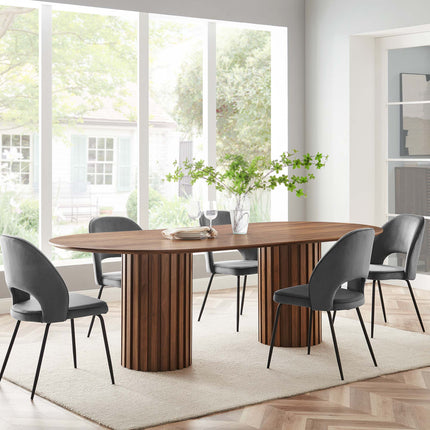 Modway EEI-6065 Senja 95" Oval Dining Table Modway