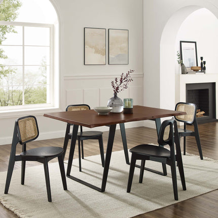 Modway EEI-6067 Viggo 60" Live Edge Acacia Wood Acacia Wood Dining Table Modway