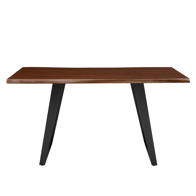 Modway EEI-6067 Viggo 60" Live Edge Acacia Wood Acacia Wood Dining Table Modway