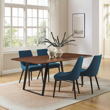 Modway EEI-6069 Viggo 74" Live Edge Acacia Wood Dining Table Modway