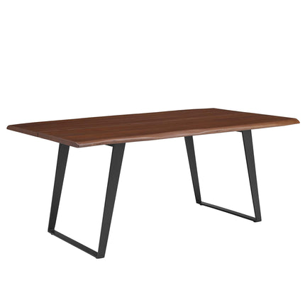 Modway EEI-6069 Viggo 74" Live Edge Acacia Wood Dining Table Modway
