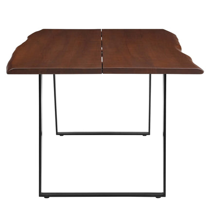 Modway EEI-6069 Viggo 74" Live Edge Acacia Wood Dining Table Modway