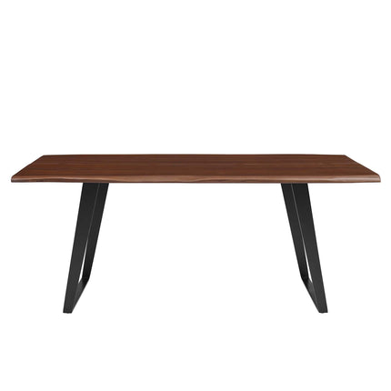 Modway EEI-6069 Viggo 74" Live Edge Acacia Wood Dining Table Modway