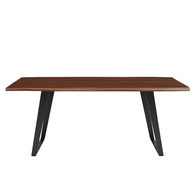 Modway EEI-6069 Viggo 74" Live Edge Acacia Wood Dining Table Modway