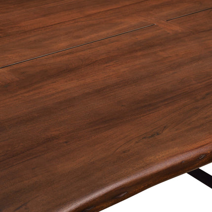 Modway EEI-6069 Viggo 74" Live Edge Acacia Wood Dining Table Modway