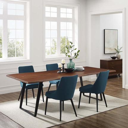 Modway EEI-6071 Viggo 96" Live Edge Acacia Wood Acacia Wood Dining Table Modway