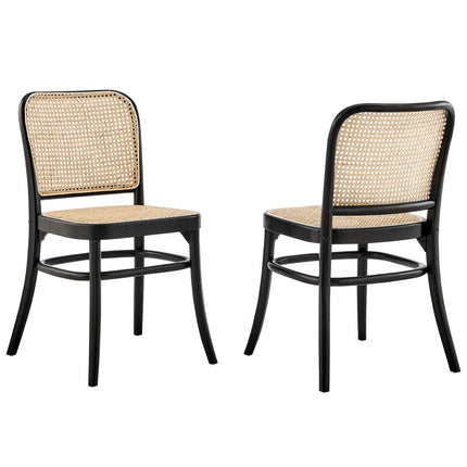 Modway EEI-6078 Winona Wood Dining Side Chair Set of 2 Modway