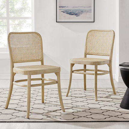 Modway EEI-6078 Winona Wood Dining Side Chair Set of 2 Modway