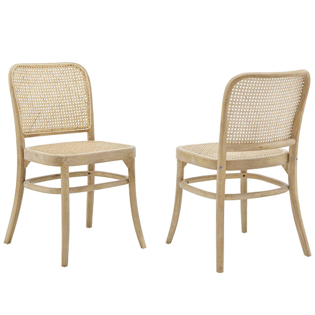Modway EEI-6078 Winona Wood Dining Side Chair Set of 2 Modway