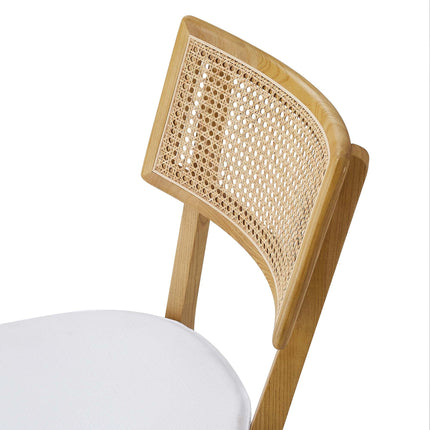 Modway EEI-6080 Caledonia Fabric Upholstered Wood Dining Chair Set of 2 Modway