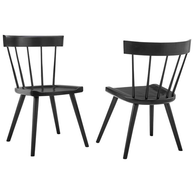 Modway EEI-6082 Sutter Wood Dining Side Chair Set of 2 - Plaza Home Decor