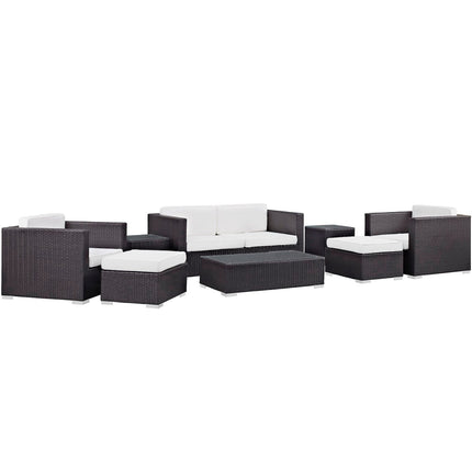 Modway EEI-610 Venice 8 Piece Outdoor Patio Sofa Set Modway