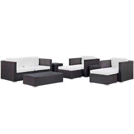 Modway EEI-610 Venice 8 Piece Outdoor Patio Sofa Set Modway