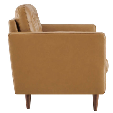 Modway EEI-6100 Exalt Tufted Leather Loveseat Modway