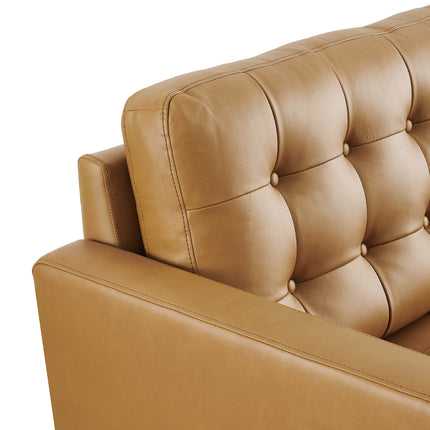 Modway EEI-6100 Exalt Tufted Leather Loveseat Modway