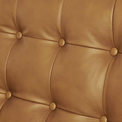 Modway EEI-6100 Exalt Tufted Leather Loveseat Modway