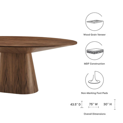 Modway EEI-6102 Provision 47" Round Dining Table Modway