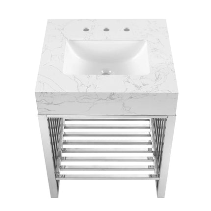 Modway EEI-6103 Gridiron 24" Bathroom Vanity Modway