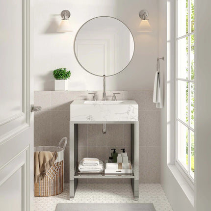 Modway EEI-6103 Gridiron 24" Bathroom Vanity Modway