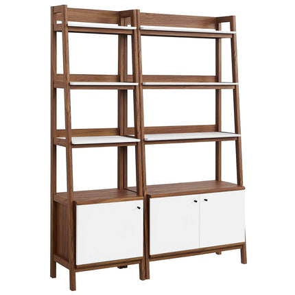 Modway EEI-6113 Bixby Wood Bookshelves Set of 2 Modway