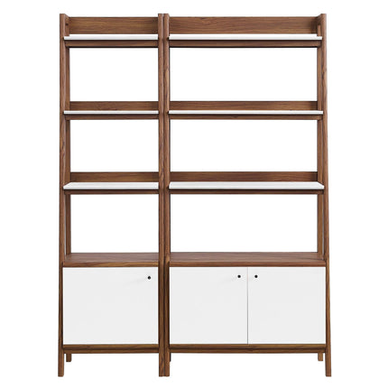 Modway EEI-6113 Bixby Wood Bookshelves Set of 2 Modway
