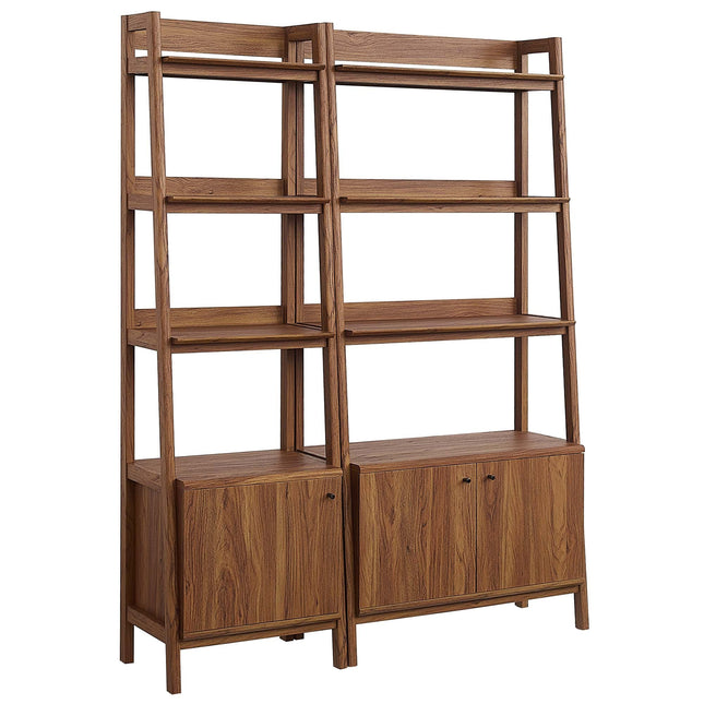 Modway EEI-6113 Bixby Wood Bookshelves Set of 2 Modway