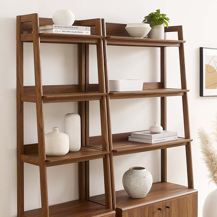 Modway EEI-6113 Bixby Wood Bookshelves Set of 2 Modway
