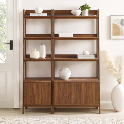 Modway EEI-6113 Bixby Wood Bookshelves Set of 2 Modway