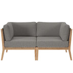 Gray Graphite / Teak Wood