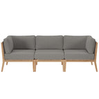 Gray Graphite / Teak Wood