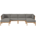 Gray Graphite / Teak Wood