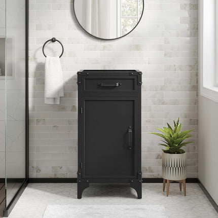 Modway EEI-6126 Steamforge 18" Bathroom Vanity Cabinet (Sink Basin Not Included) - Plaza Home Decor