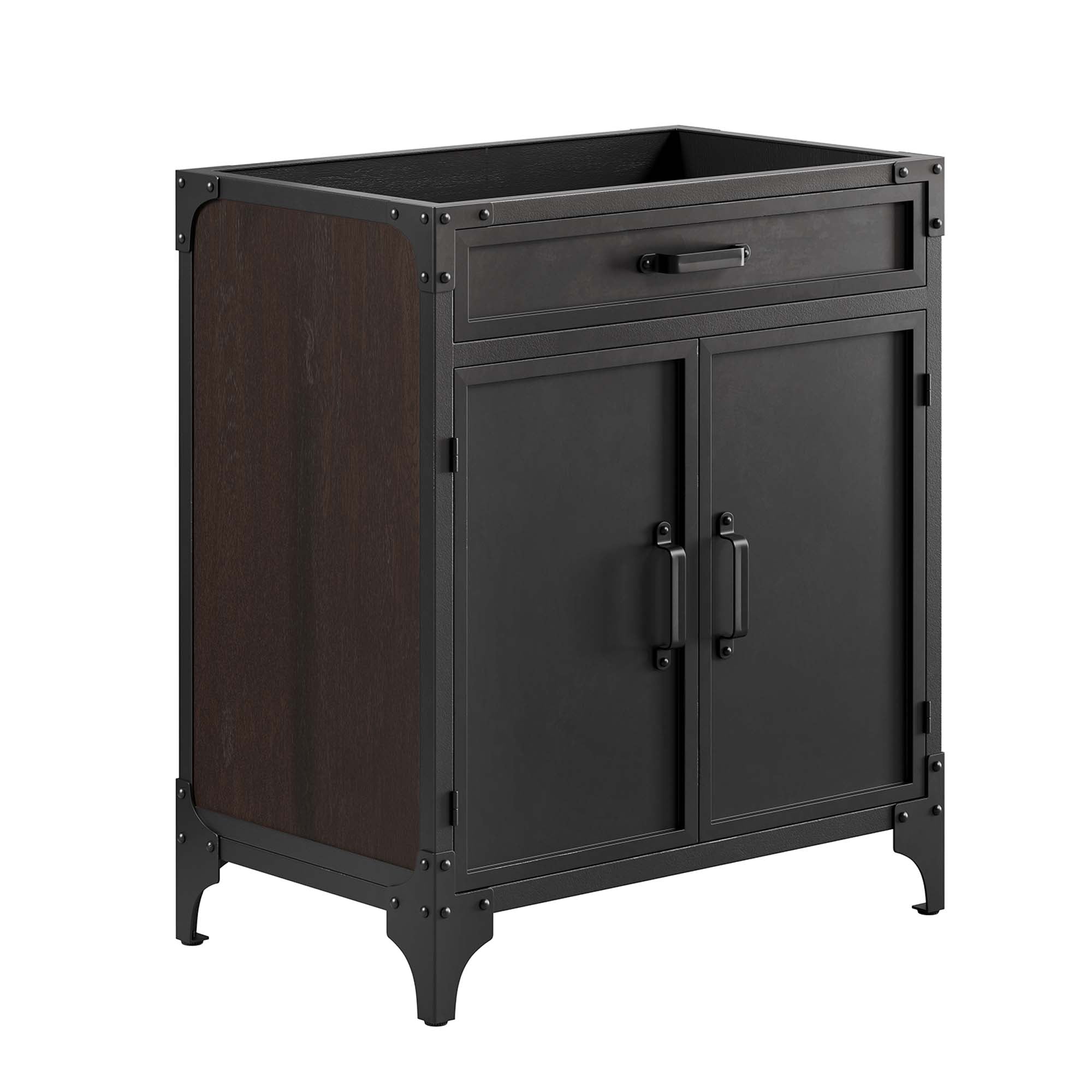 Modway EEI-6128 Steamforge 30" Bathroom Vanity Cabinet (Sink Basin Not Included)