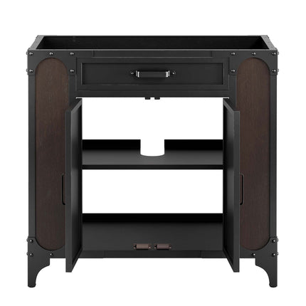 Modway EEI-6129 Steamforge 36" Bathroom Vanity Cabinet (Sink Basin Not Included) - Plaza Home Decor